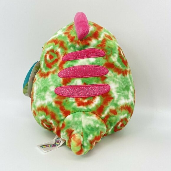 Squishmallows 8" Winifred the Chameleon Green Tie Dye Stuffed Plush Kelly Toy - Picture 2 of 5